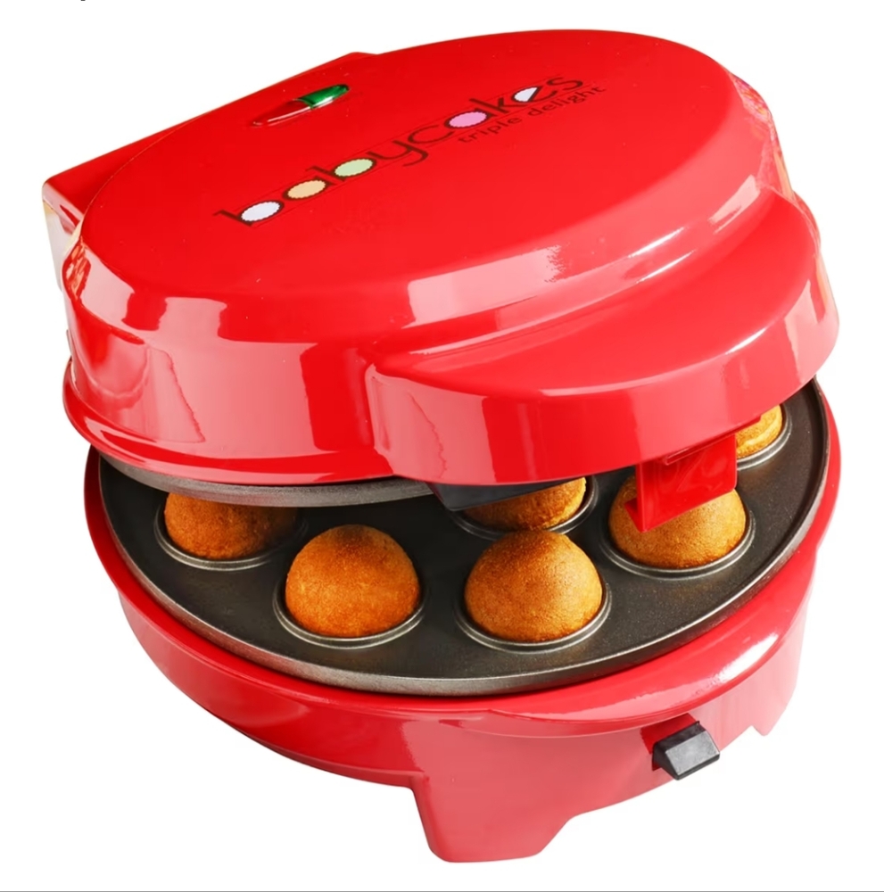 Babycakes 3 in 1 Multi-Treat Baker, Electric Cake Pop Makers